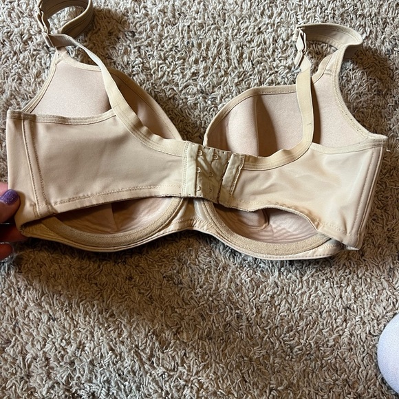 Cacique Tan Full Coverage Bra with Molded Cups - Picture 2 of 3